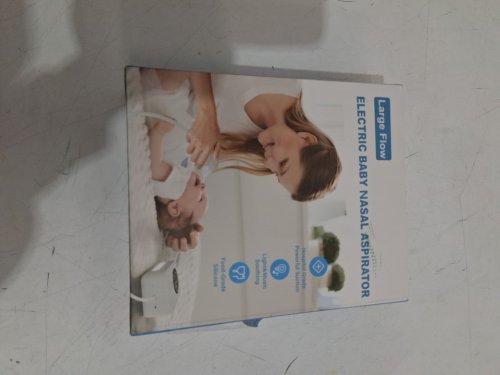 LARGE FLOW ELECTRIC BABY NASAL ASPIRATOR - WHITE (MODEL: NASA606) image 2