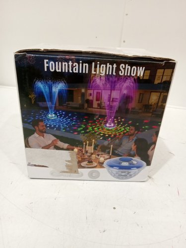 ChlorStar Rechargeable Floating Pool Light - WHITE/RGB (MODEL: H511W) image 4