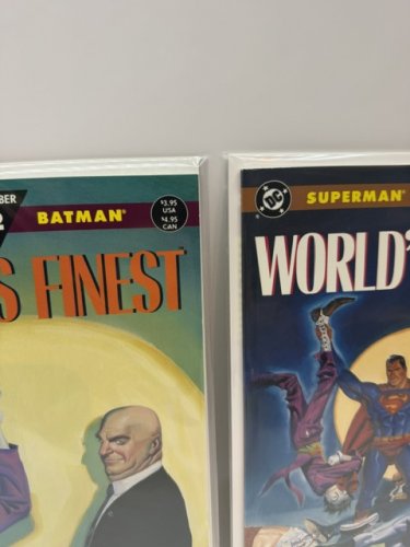 COMPLETE SET 1-3 SUPERMAN BATMAN WORLD'S FINEST COMIC BOOKS image 2