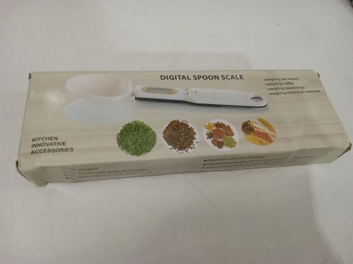 Acu-Measure Digital Kitchen Spoon Scale 0.1g - 500g - white image 2