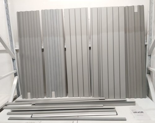 PVC Slatwall - 6FT x 4FT - Grey image 4
