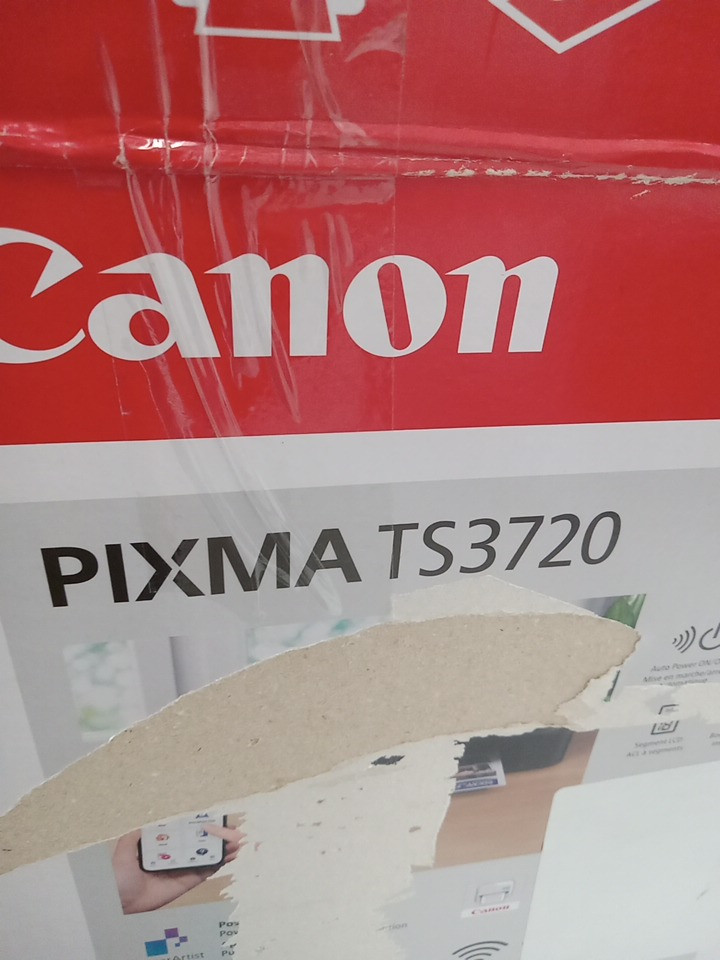 CANON PIXMA WIRELESS ALL-IN-ONE COLOUR PRINTER - BLACK (MODEL: TS3720) image 3