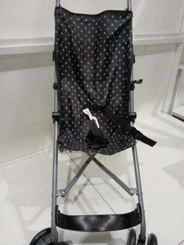 Cosco Kids Umbrella Stroller with Canopy - 40LB Max - Little Fletcher/Black (Model: 01218CLFL) image 4
