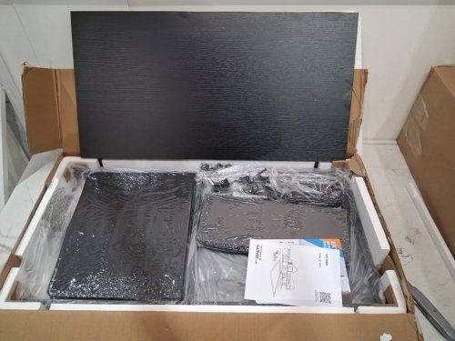 garvee Heavy Duty Fish Tank Stand with Drawers and Open Storage -for 20-29 gallon tanks - black image 2