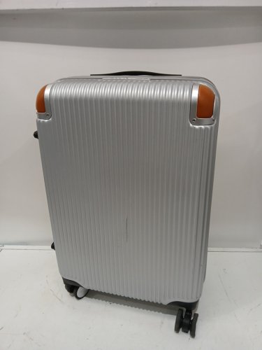 letome hardside spinner carry on luggage suitcase with aluminum handle and tsa locks - 20" - grey (MODEL: 1942341) image 6