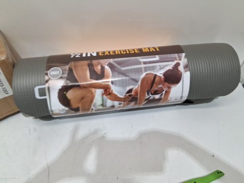 CAP Barbell High Density Exercise Yoga Mat - 68" x 24"- grey (model: mtis-6523-12gy) image 3
