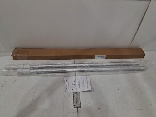 romivo Telescopic Pool skimmer Pole - 10FT - aluminum/white (model: lg01) image 2