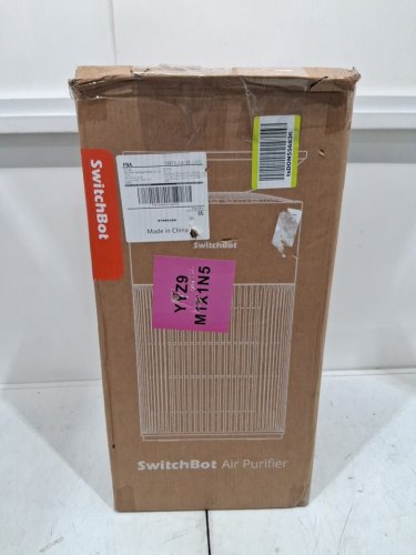 switchbot 4-in-1 led air quality indicator air purifier with wifi, bluetooth and app integration - 1800sqft - h13 hepa filter - 236cfm - 10rgb led - white (model: w5302300) image 5