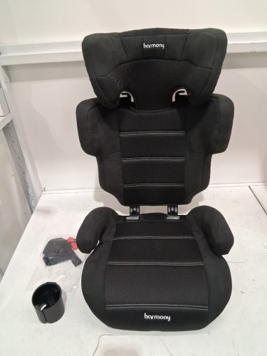 Harmony Dreamtime Elite High-back Booster Car Seat - 40-110lb - black (model: 0303029BLK) image 2