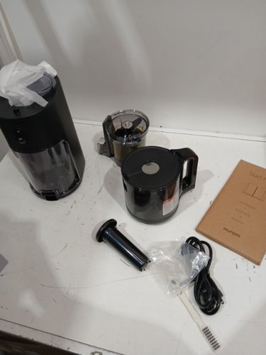 HUROM Easy Clean Slow Juicer Quiet Motor-150W-BLACK-(MODEL:H400) image 7