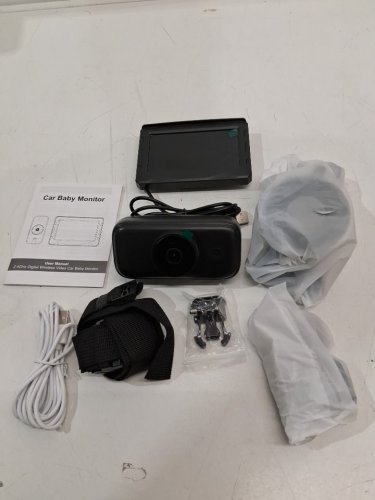 wireless adjustable 1080p baby car camera (model: abs-61) image 2