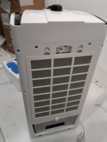Costway Portable Evaporative Air Cooler - 75w - 120V - white/black (model: ES10354US-BK) image 4