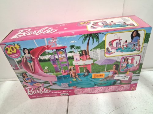 20PC+ barbie Dream Pool Playset with 6 Play Areas (model: jKG83) image 2