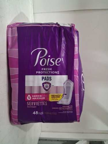 48PK POISE fresh protection pads - 5 maximum regular image 2