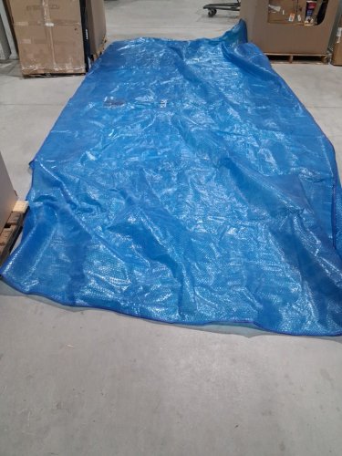 INTEX RECTANGULAR SOLAR POOL COVER - 18FT X 9FT - BLUE - (MODEL:28016E) image 2