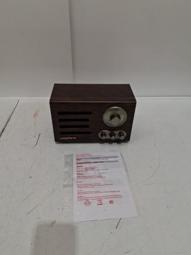 LoopTone Retro Wood FM AM Radio - Bluetooth - BROWN WOODGRAIN (Model:DS-R08) image 4