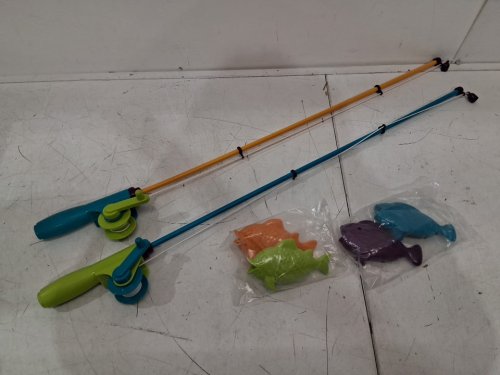 6pc Battat Play Rod & Reel, Magnetic Fishing Set - 3+ years - multicolor (model:‎ BT4624C1Z) image 3