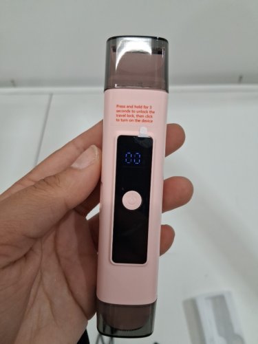 women's 2-in-1 Portable Bikini Trimmer wet & dry - pink (model: h2) image 3