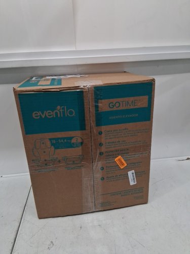 EVENFLO GOTIME SPORT/lx HIGH BACK BOOSTER SEAT - Black/grey (MODEL: 35012445C) image 2