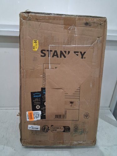 STANLEY 2-in-1 Folding Hand Truck Convertible Trolley - 155lbs/300bs cap - yellow/black (model: SXWTD-FT585-SP) image 3