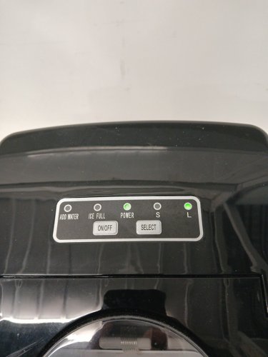 FRIGIDAIRE COMPACT ICE MAKER - MAKES 26LBS/DAY - metallic RED (MODEL: EFIC117-SSRED-COM) image 3