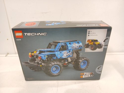 263PC lego Technic Monster Jam Grave Digger Fire and Ice monster truck - multicolor (model: 42219) image 3