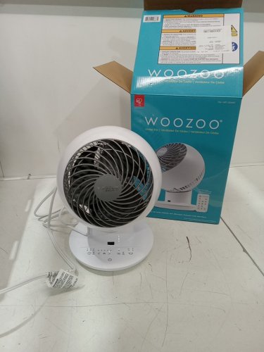 IRIS Woozoo 5-Speed OSCILLATING Globe Fan - 82FT RANGE - WHITE (Model: PCF-SC15T-CT/2354207) image 2