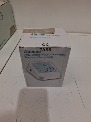 abesee Upper Arm Blood Pressure Monitor for Home Use - WHITE  (model: AOJ-30C) image 2