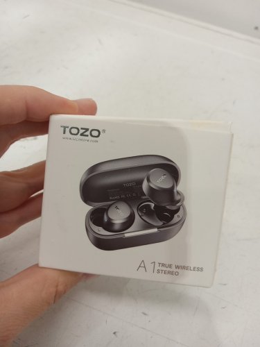 TOZO waterproof WIRELESS EARBUDS with Immersive Premium Sound - black (MODEL: A1) image 2