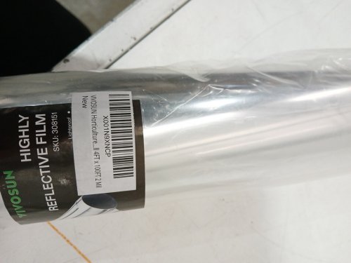 VIVOSUN HIGHLY REFLECTIVE FILM ROLL - 4FT  x 100FT - silver image 3