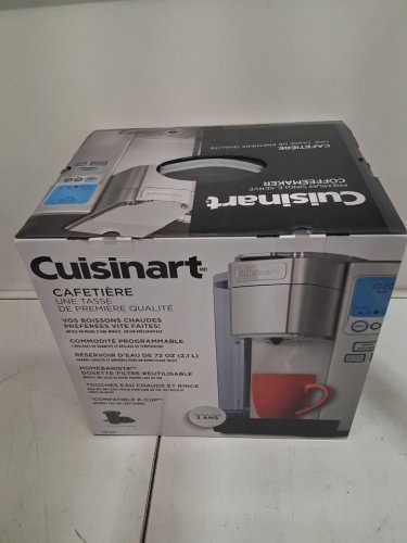 CUISINART PREMIUM SINGLE-SERVE COFFEEMAKER WITH DIGITAL DISPLAY - SILVER (MODEL: SS-10C) image 3