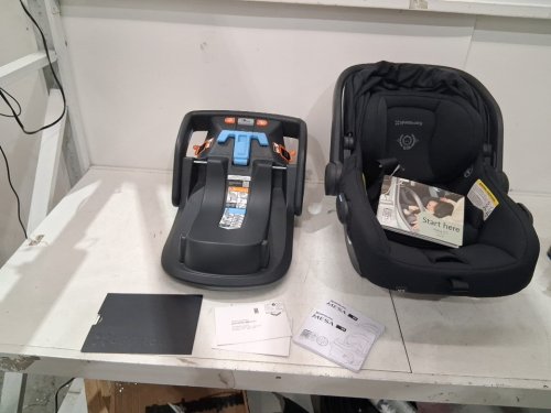 UPPABABY Mesa V3 INFANT CAR SEAT WITH SMARTSecure - 4LBS-35LBS - charcoal/JAKE (MODEL: 1017-MSA-CA-JKE) image 2