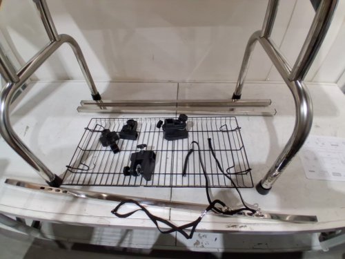 TRODEP Foldable Pet Grooming Tables with Adjustable Arm Noose Storage Mesh Tray - 330lbs capacity - 42" - black (model:GT42BK) image 5
