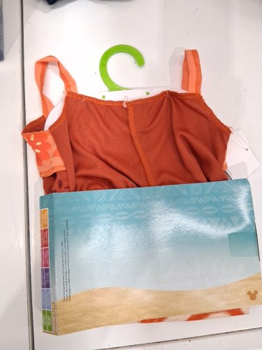 TODDLER DISGUISE MOANA 2 SIMEA COSTUME - 2T - ORANGE (STYLE: 171089S) image 3