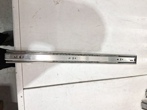 10PR  heavy duty drawer slides with soft close - 18" - 100lb max load - silver (model: 4605s2.450-10) image 4