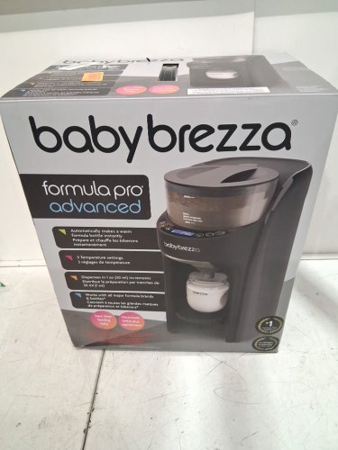 BABY BREZZA FORMULA PRO ADVANCED FORMULA DISPENSER MACHINE, AUTOMATICALLY MIX A HOT FORMULA BOTTLE QUICKLY - BLACK (MODEL: FRP0131) image 2