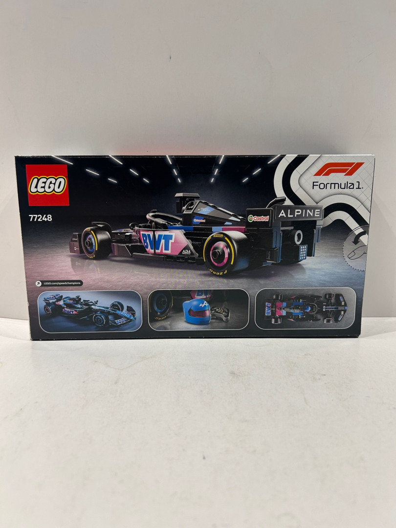 258pc Lego - speed champions - bmw alpine f1 team a542 (77248) image 4