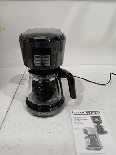 BLACK + DECKERProgrammable Coffee Maker- 12-cup cap - Black Stainless Steel- (model:CM1331BSC) image 3