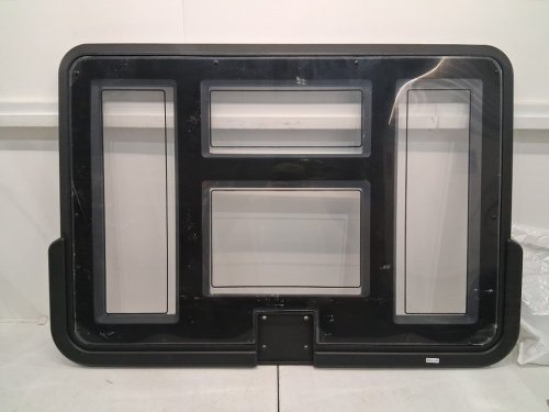 Costway Portable Adjustable Basketball Goal Hoop Stand - 44" - Black (Model:SP38490) image 2