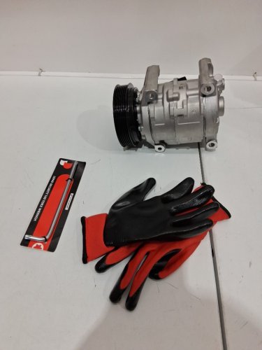 A-PREMIUM automotive Air Conditioning (A/C) compressor assembly with belt pulley and clutch mechanism (MODEL: ACC30015-C2) image 3