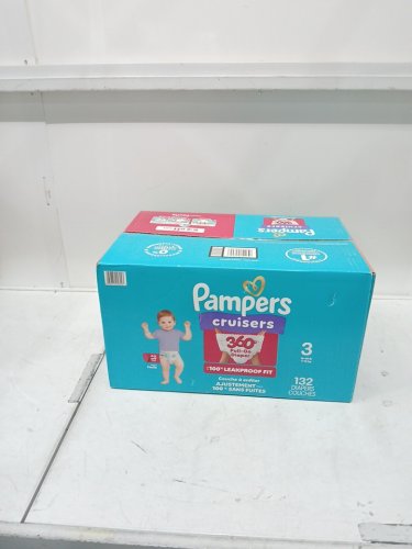 132PK PAMPERS PULL ON CRUISERS 360° 100% LEAKPROOF FIT DISPOSABLE BABY DIAPERS - SIZE 3 (16 - 28LBS) image 2
