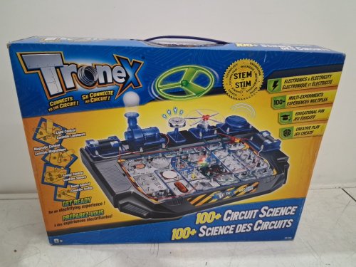 Tronex Interactive Projects 100+ Circuit Science STEM Kit Electronics Experiments with Real Circuits & Smart Sensors Educational Learning for Kids - ages 8+ - multi-color (MODEL: 32100) image 2