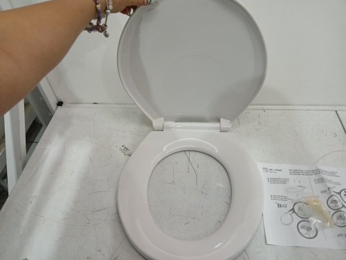 Centoco Round Centocore molded heavy duty Toilet Seat - 17" - white (model: DS700-001) image 4