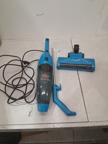 BISSELL FEATHERWEIGHT TURBO 2-IN1 STICK & HANDHELD VACUUM - BLUE (MODEL: 2610b) image 2