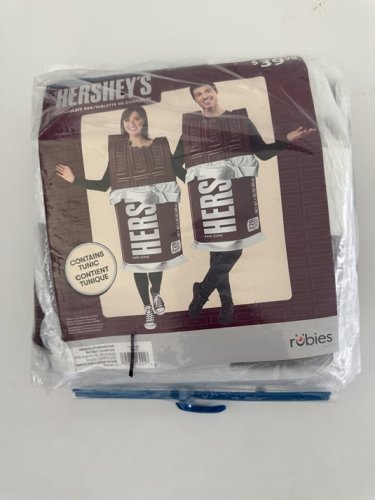 UNISEX RUBIES HERSHEY COSTUME - OSFM - BROWN/GREY (STYLE: 1000214) image 2