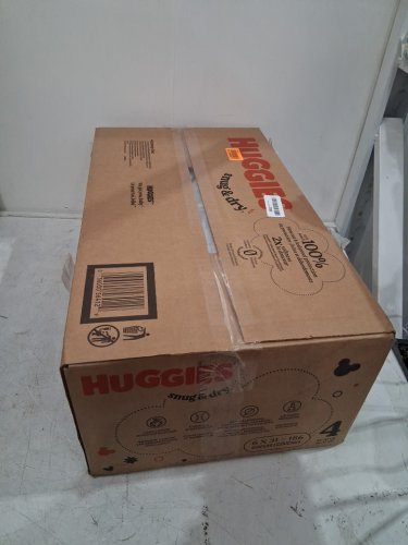 186PK HUGGIES SNUG AND DRY DIAPERS - SIZE 4 image 2