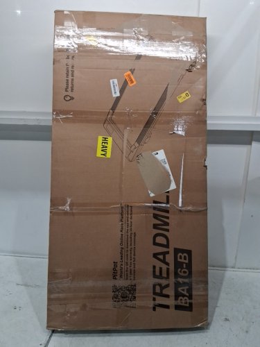 DEERRUN WALKING PAD TREADMILL WITH INCLINE - 3.8MPH, 2.5HP, 300LBS CAP - BLACK (MODEL: BA16-B) image 2