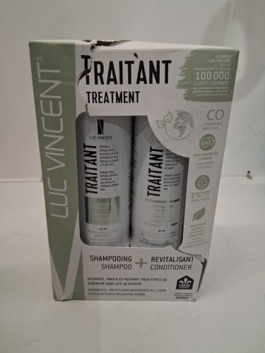 2PC LUC VINCENT TRAITANT TREATMENT shampoo + conditioner set - 500ml/each image 2