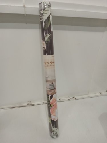 Cre8tive Multipurpose Peel and Stick Wallpaper - 2FT x 9.8FT - Dark Floral image 2