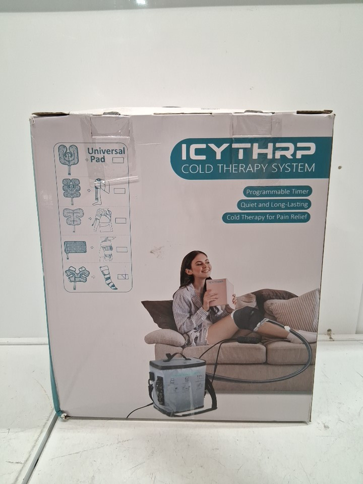 ICYTHRP PROGRAMMABLE ankle/foot ICE THERAPY MACHINE - osfm - GREY (MODEL: IC07) image 6